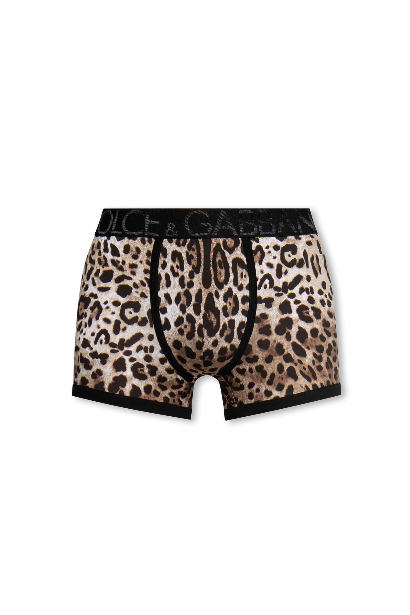 Dolce & Gabbana Boxers with leopard print | Men's Clothing